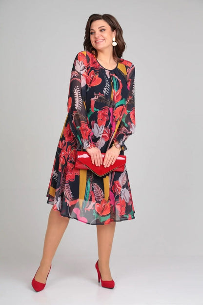 Florine – Robe fleurie élégante