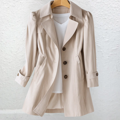 Élodie | Manteau vintage élégant