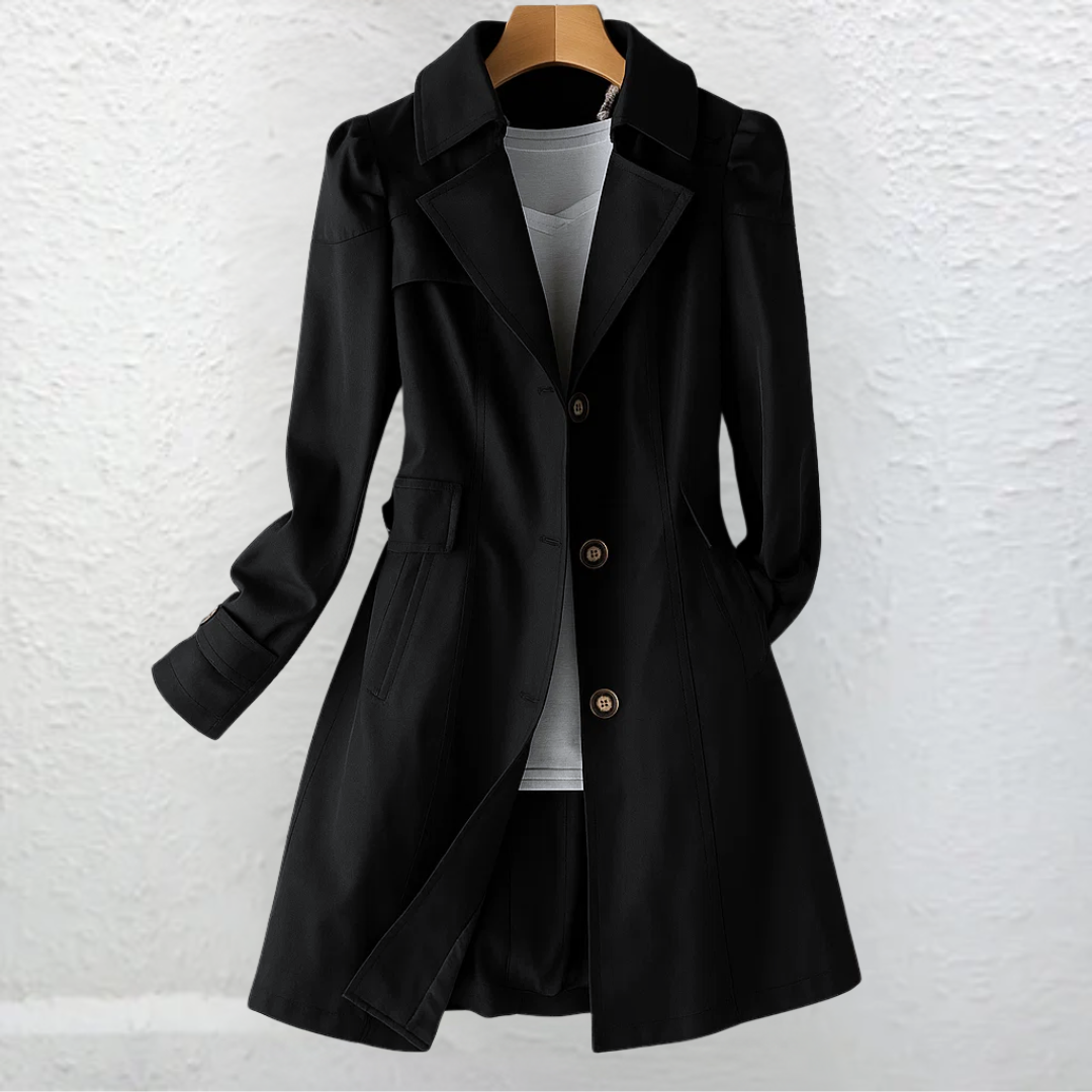 Élodie | Manteau vintage élégant