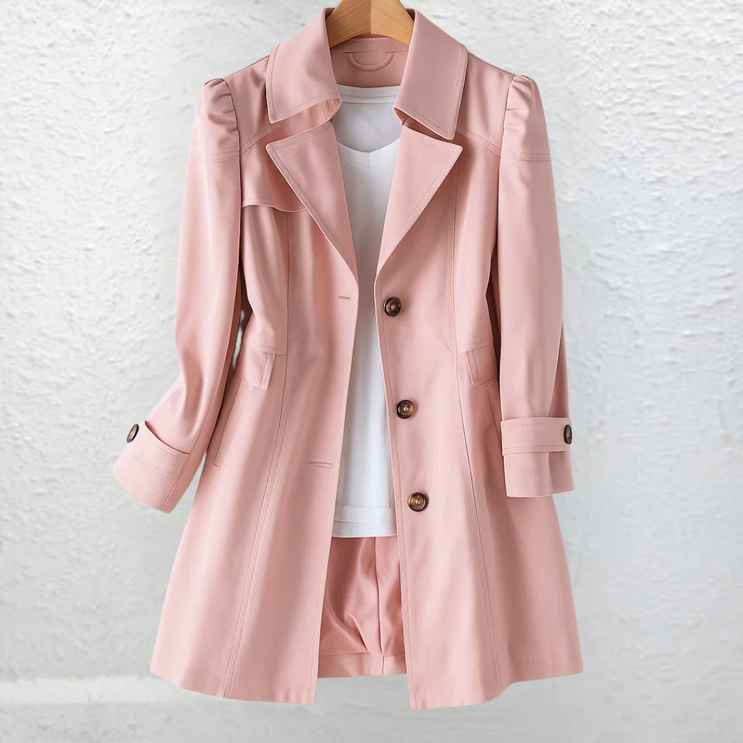 Élodie | Manteau vintage élégant