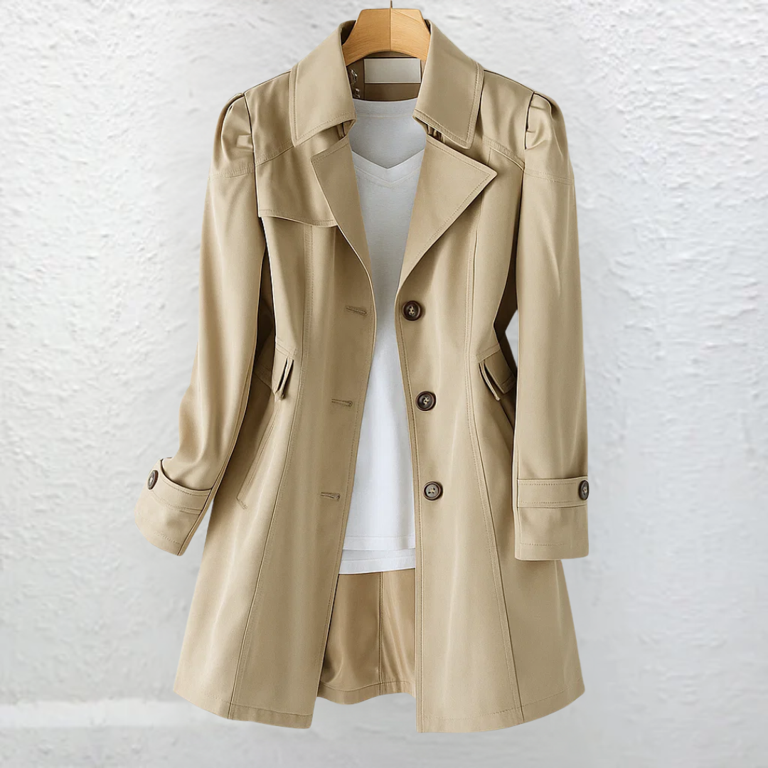 Élodie | Manteau vintage élégant